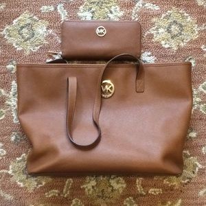 Matching MK bag and wallet